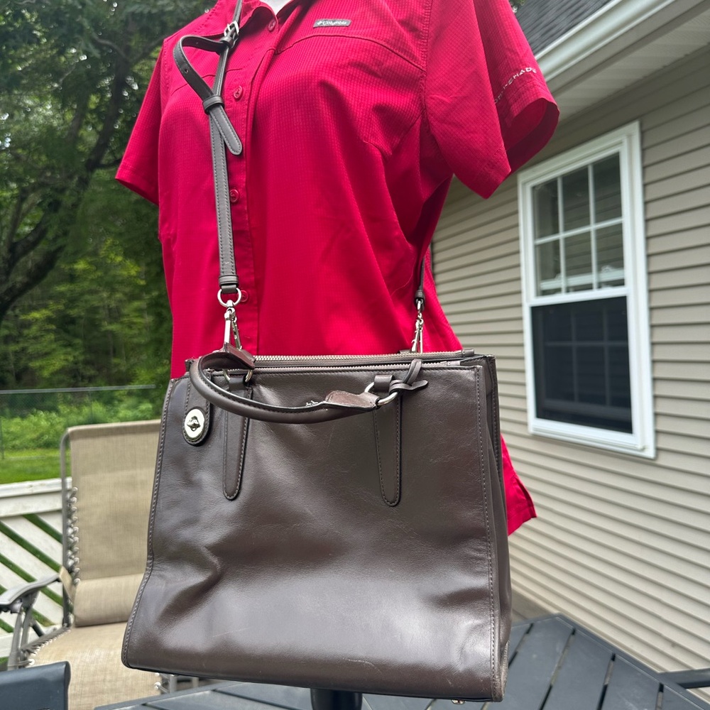 Coach Brown Crossbody Bag
